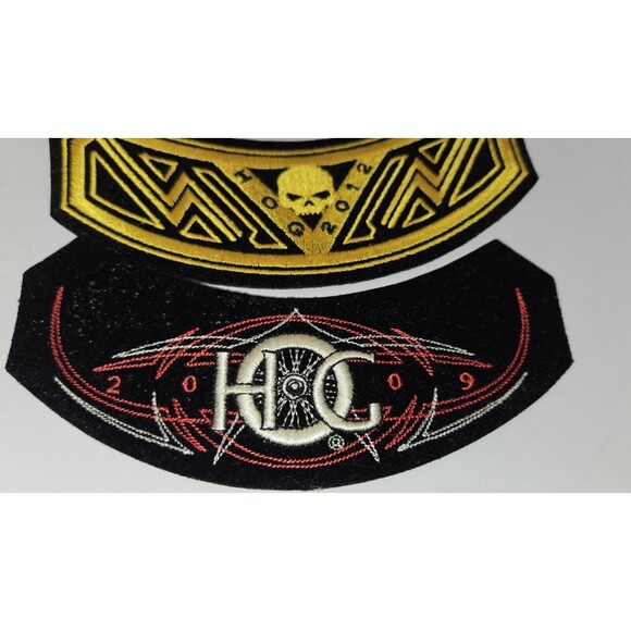 HOG 2009, 2010,2011, 2012, 2013 patch & pins membership set HARLEY OWNERS GROUP - Picture 5 of 12